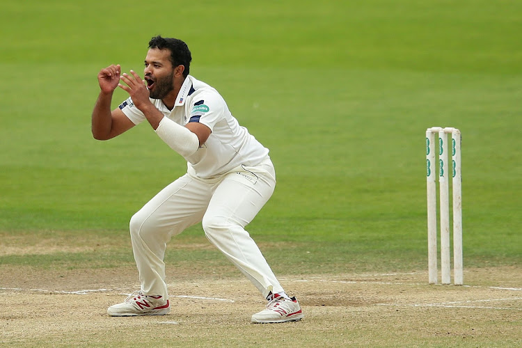 Azeem Rafiq during his playing days at Yorkshire