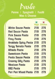 Pappu's Pizzeria menu 1