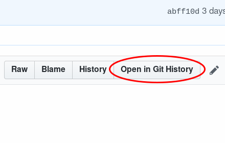 Git History Browser Extension small promo image