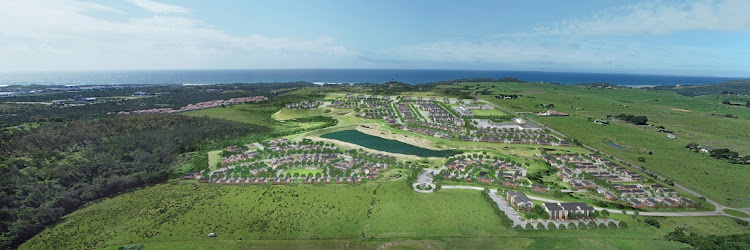 An artist's impression of RockCliff Living (RCL), the 1,700 home, housing estate at Cove Rock.