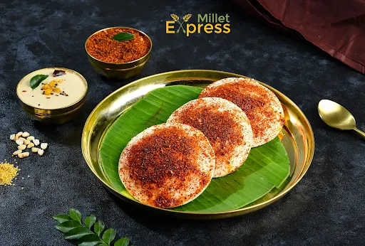 Millet Ghee Karam Idli (3 Piece)