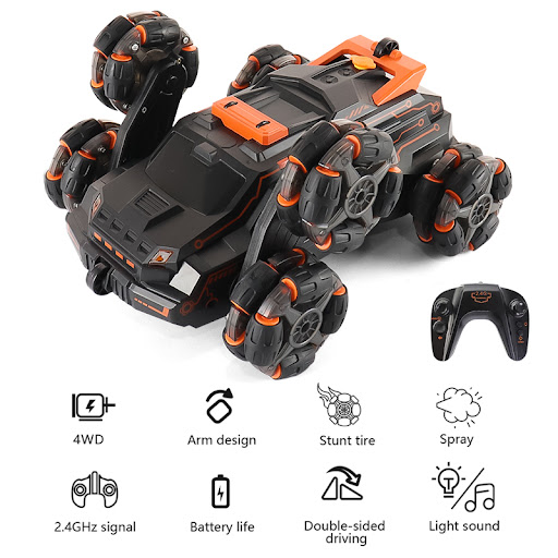 Title 5, Drift Spray Gesture Induction Deformation Remot...