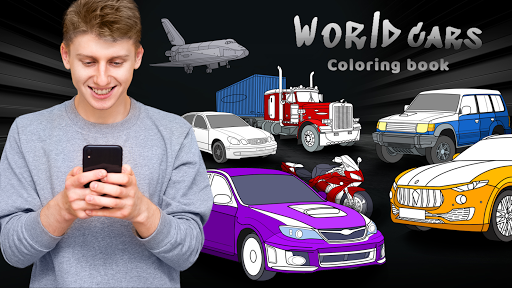 Screenshot World Cars Coloring Book