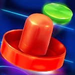 Cover Image of ダウンロード Air Hockey Glow 2 1.0.9 APK