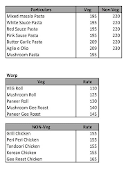 Oyepai menu 4