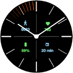 Cover Image of ดาวน์โหลด Initial 2 Watch Face 1.1.1 APK