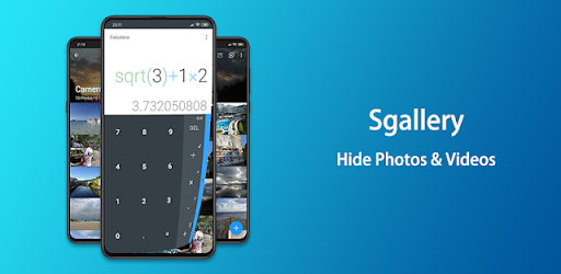 Calculator - hide photos