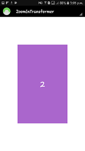 View Pager Demo - náhled