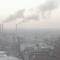 Nebbia e smog su Berlino di 