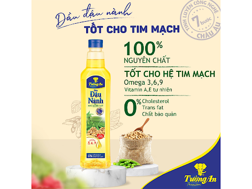 Dầu đậu nành Tường An 1L