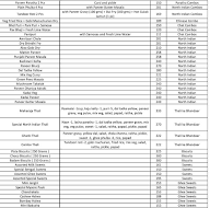 Jayalakshmi Sweets menu 2