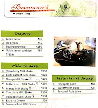 Bansoori Pure Veg menu 5