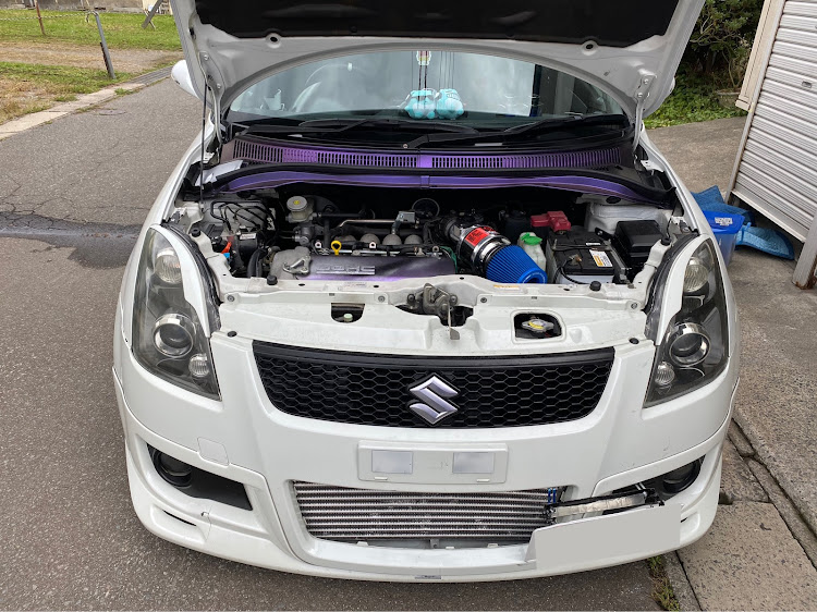スイフトスポーツの最近寒い・DIYに関するカスタム事例の投稿画像1枚目