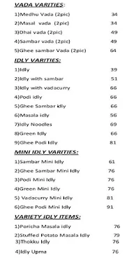 Sri Devi's Food Court menu 3