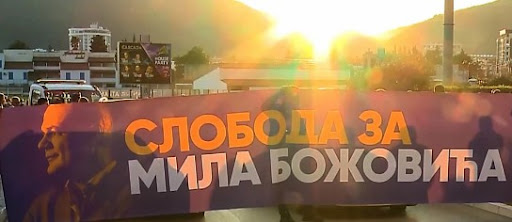 U Budvi na protestu zatraženo oslobađanje predsednika opštine iz pritvora