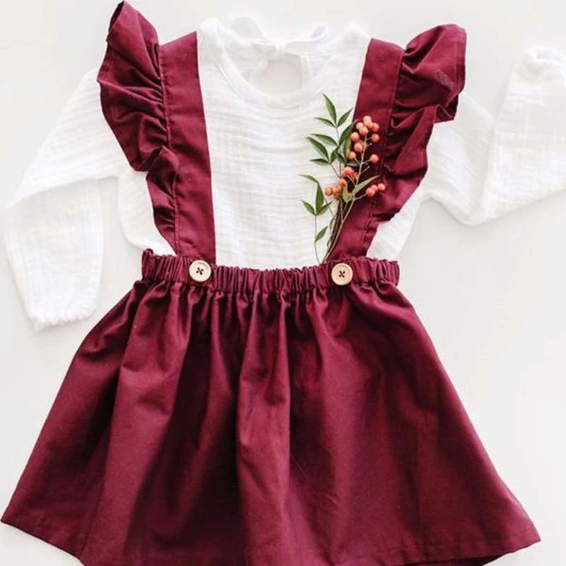 Conjunto Vestido Sem Mangas Decote Redondo para Meninas com Renda de Folhas de Lótus. Conforto e elegância para ocasiões especiais.