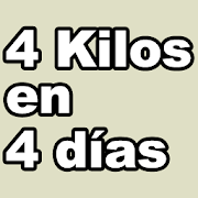 Pierde 4 kilos en 4 días  Icon