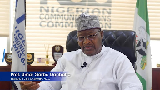 Prof. Umar Garba Danbatta, NCC's executive vice-Chairman and CEO.