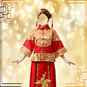 Chinese Wedding Dress Costume  Icon