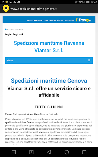 Spedizioni marittime Genova