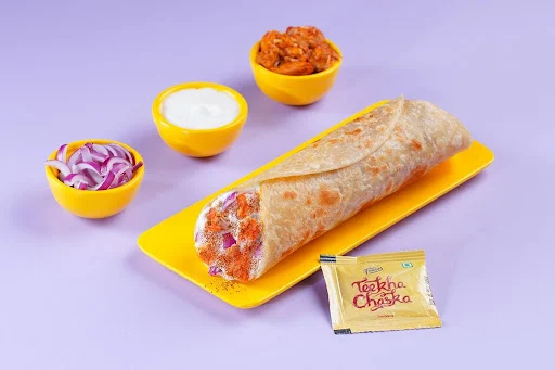 Teekha Chaska Cheese Melt Paneer Wrap