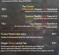 Sipper's Choice Cafe menu 1