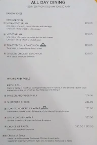 Culture-Days Hotel menu 5