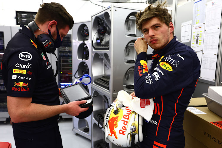 Red Bull's Max Verstappen went quickest in the second Bahrain F1 GP practice session.