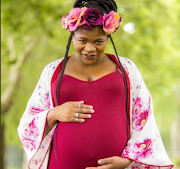 Busiswa is counting down to her baby's arrival. 