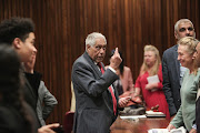 Former Minister Pahad in the North Gauteng High court in Pretoria, during the inquest into the death of activist Ahmed Timol who died after falling 10 stories from John Foster Square in 1976. 