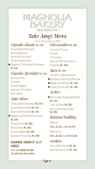 Magnolia Bakery menu 7