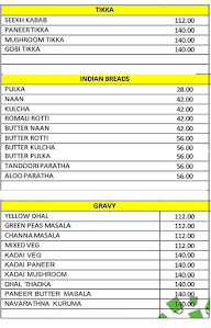 Aroma Green Tree menu 4