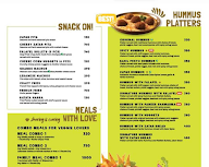 Sheik's Shawarma menu 2