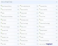 Papdi Chaat menu 2