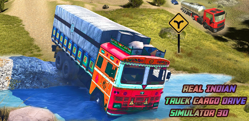 Real Indian Truck Cargo Drive Simulator 3D