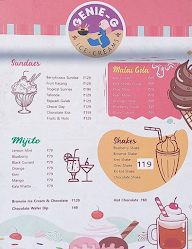 Giani's Ice Cream menu 1