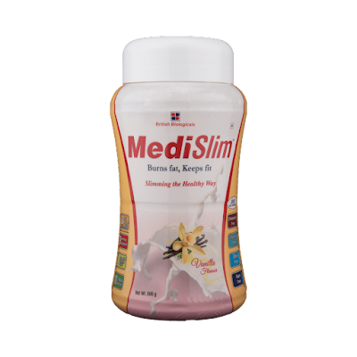 MEDISLIM 500GM POWDER (VANNILA)