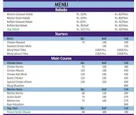 Afreen - Dine & Delivery menu 5