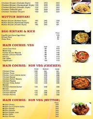 Dustarkhwan menu 1