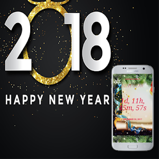 Counting Down  to New Year 2018 1.01 APK + Mod (Uang yang tidak terbatas) untuk android