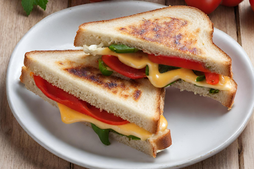 Grilled Chilli Cheese Grilled Sandwich