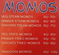 Momo's Hut menu 1