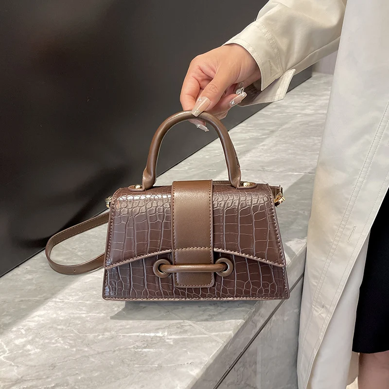 Getextureerde Crossbody Tas voor Vrouwen van Minderheden, Draagbaar en Modieus, De Ideale Schoudertas voor Dagelijks Gebruik, Praktisch en Stijlvol