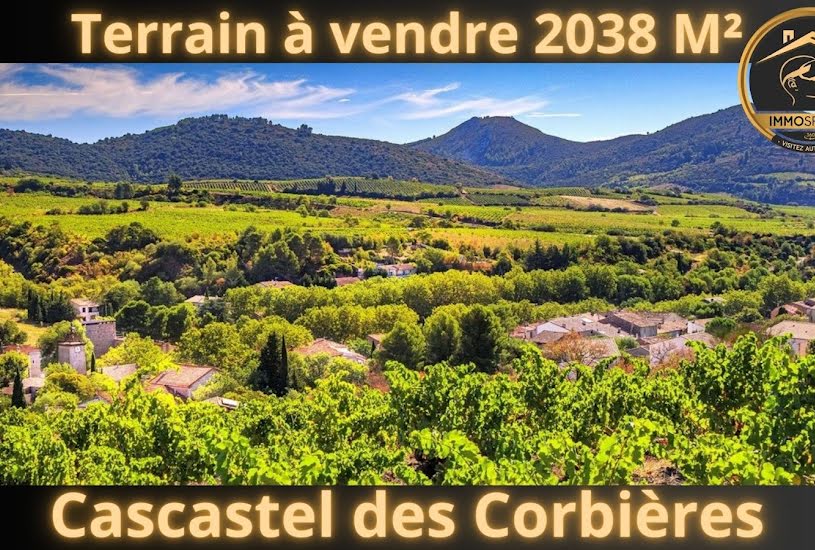  Vente Terrain à bâtir - 2 038m² à Cascastel-des-Corbières (11360) 