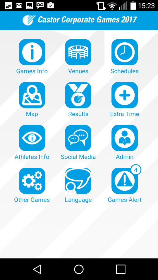 Corporate Games Screen 1