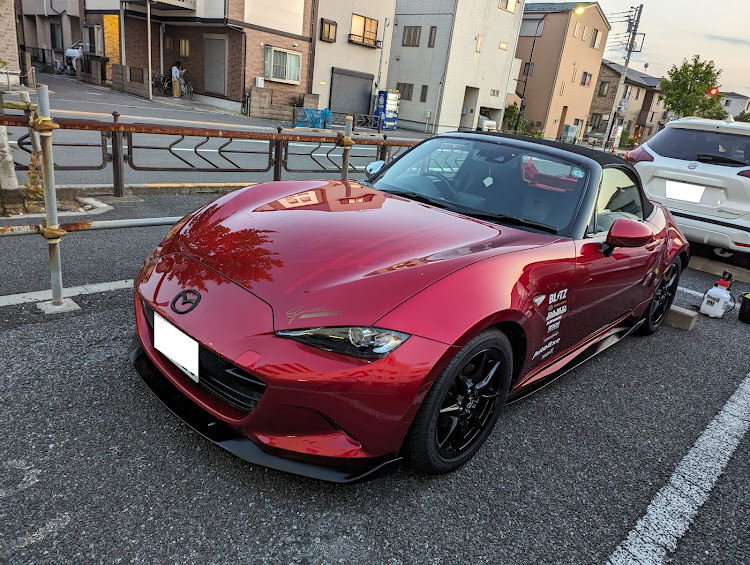 ロードスターのいつもイイネ&コメントありがとうございます🙇‍♂️・マツダのある暮らし・洗車はストレス発散・かき氷に関するカスタム事例の投稿画像2枚目
