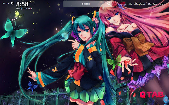 Hatsune Miku Wallpapers Hatsune Miku New Tab