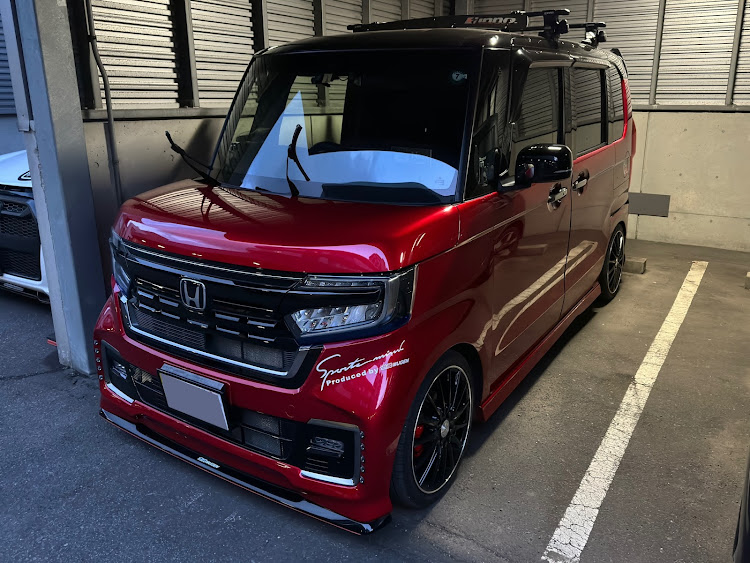 Nボックスカスタムの今年の夏仕様・DIY・車高調 交換・車高調整に関するカスタム事例の投稿画像9枚目