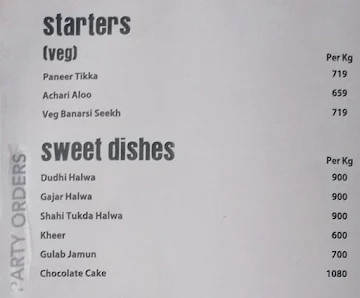 Jashn-E-Biryani menu 