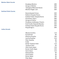 Shatabdi Timeless Traditional Cuisine menu 3